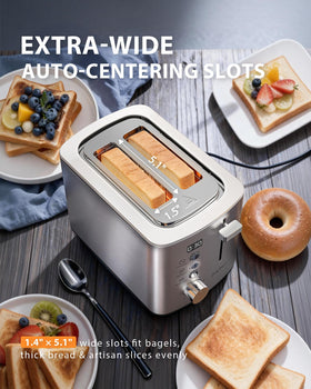 ZACHVO toaster digital countdown display enabling precise toasting control