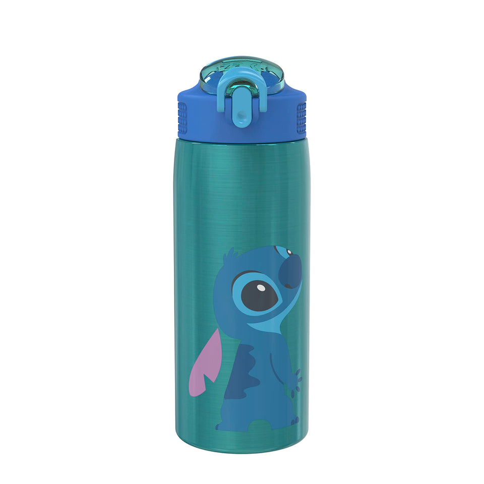 Zak Designs Disney Stitch bottle with Stitch artwork for everyday hydration on the go.