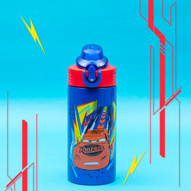 Vacuum insulated Zak Designs Cars bottle keeps drinks cold for hours