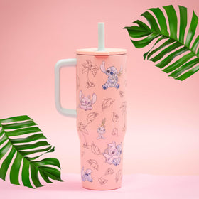 Silicone straw for comfortable sipping with Zak Designs Disney Sutton.