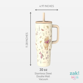 Zak Designs Winnie the Pooh Sutton tumbler Disney-inspired design boosts daily hydration routine