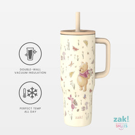 Zak Designs Winnie the Pooh Sutton tumbler handle, secure grip for everyday carry
