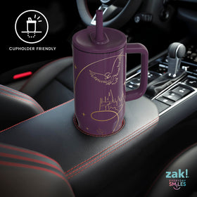Harry Potter Hogwarts theme adds fan-friendly style to practical drinkware.