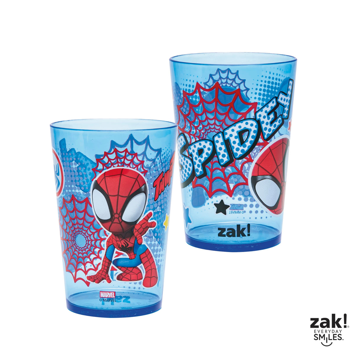 Zak Designs Spidey and Friends artwork loved at mealtime