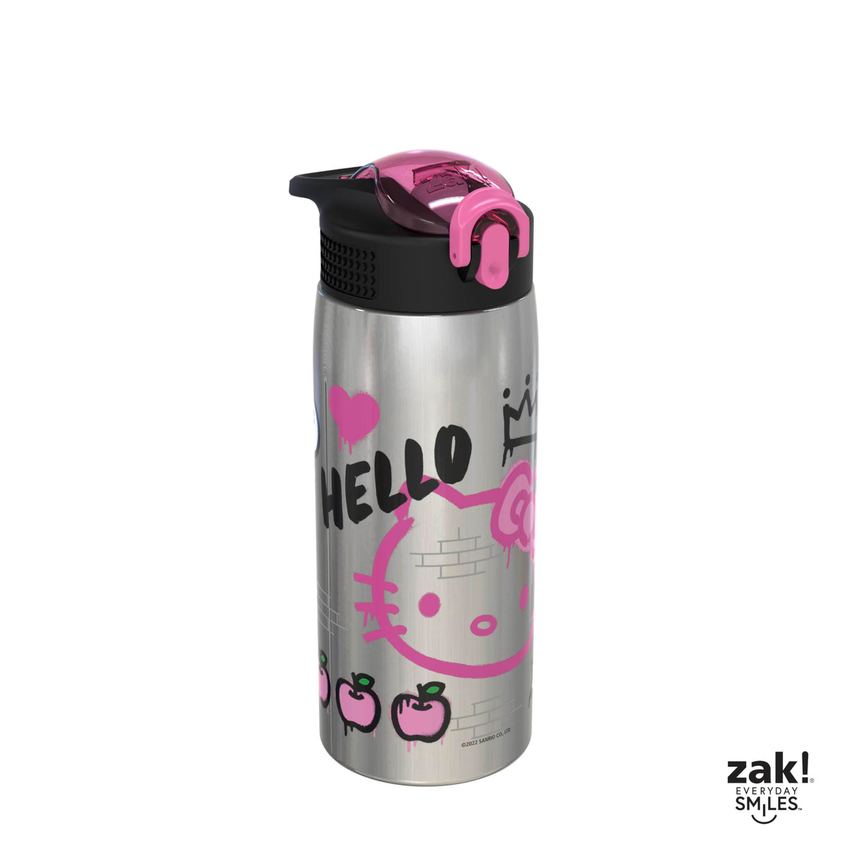 Hygienic spout cover keeps the sip surface clean on the go.