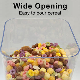 Zeadesign ergonomic dispensing handle provides smooth, controlled serves.