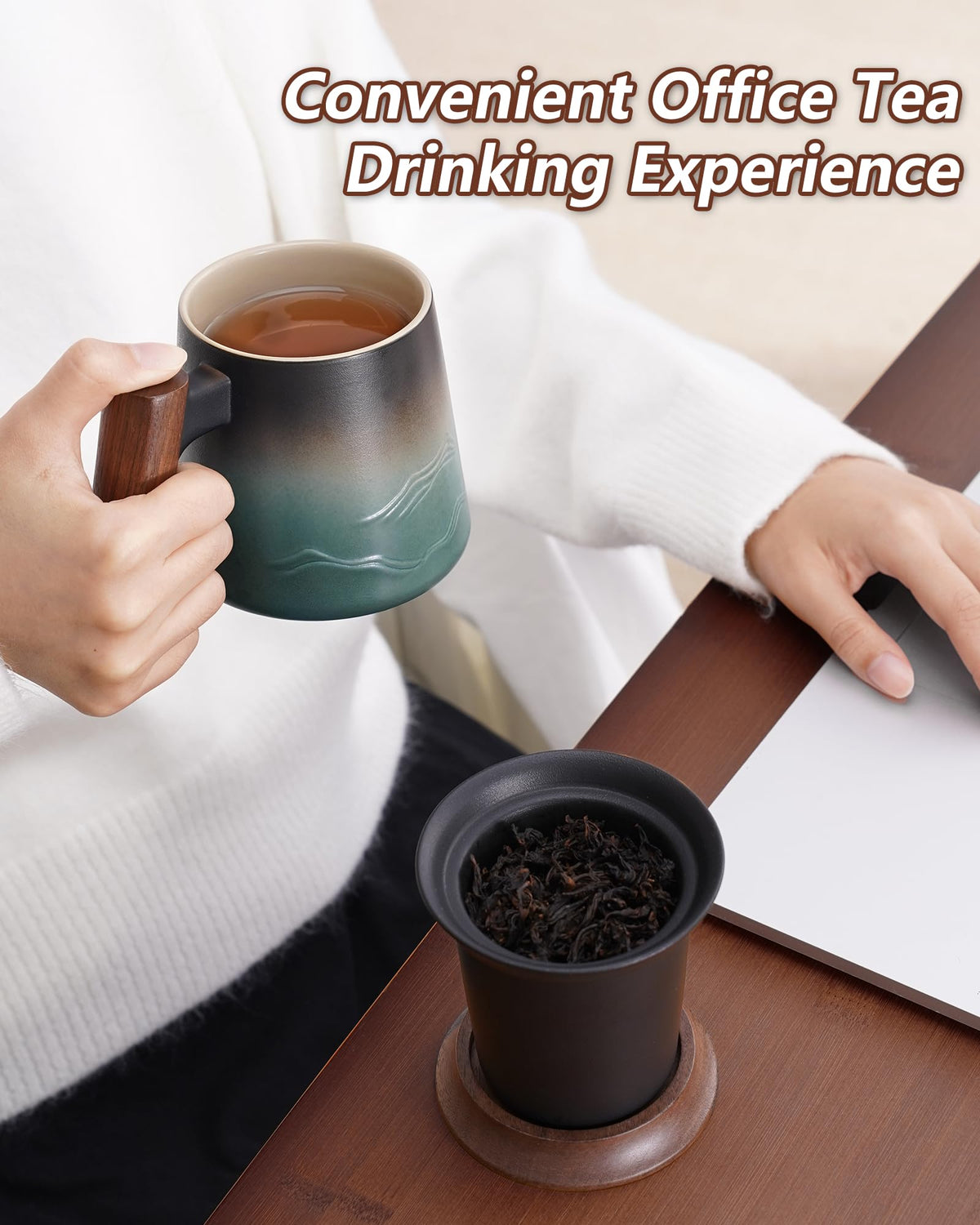 ZENS durable pro-grade ceramic mug stands up to daily use.