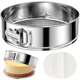 ZeroPone 9-inch springform pan outer view, durable construction for reliable baking.