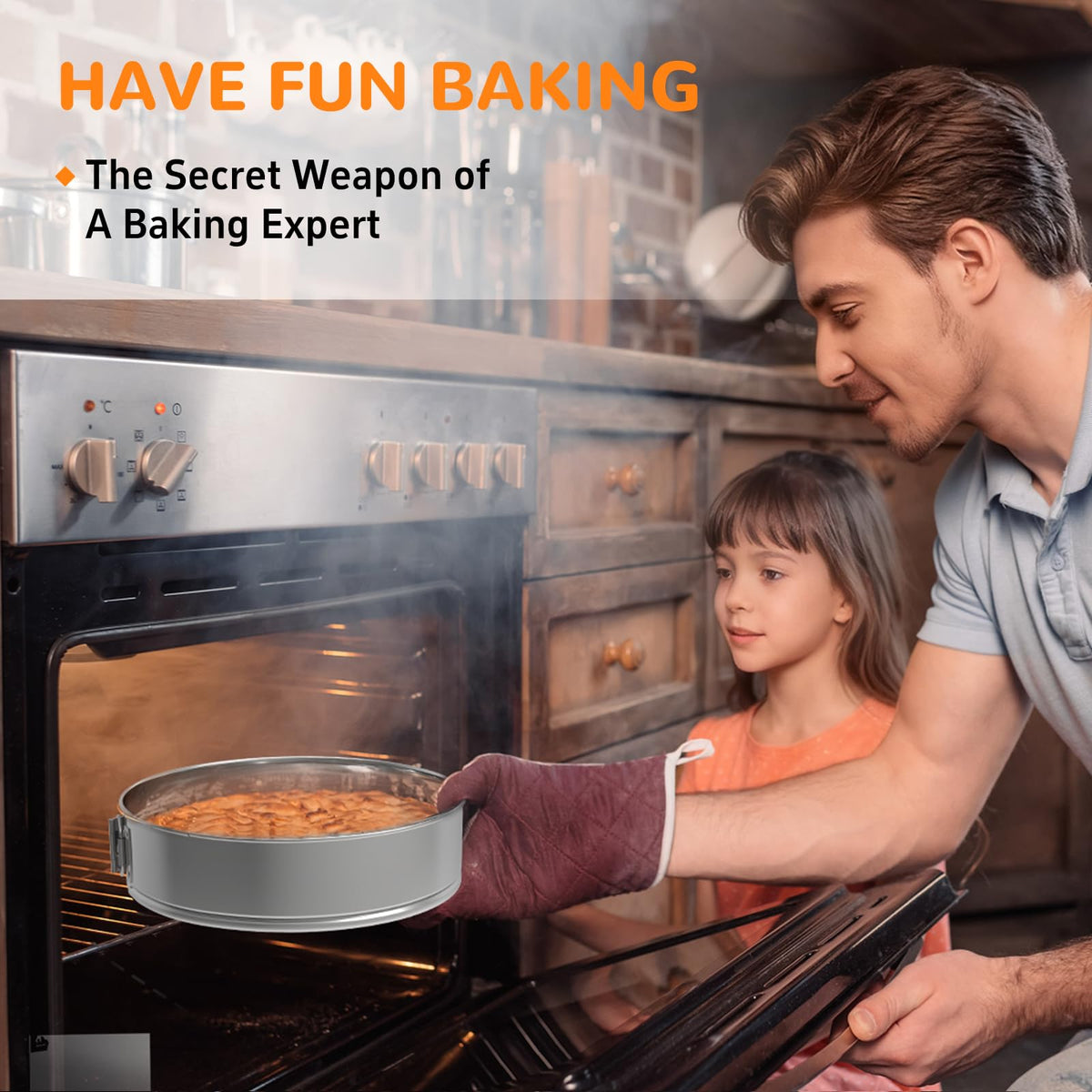 ZeroPone versatile pan great for cheesecake, quiche, and pies