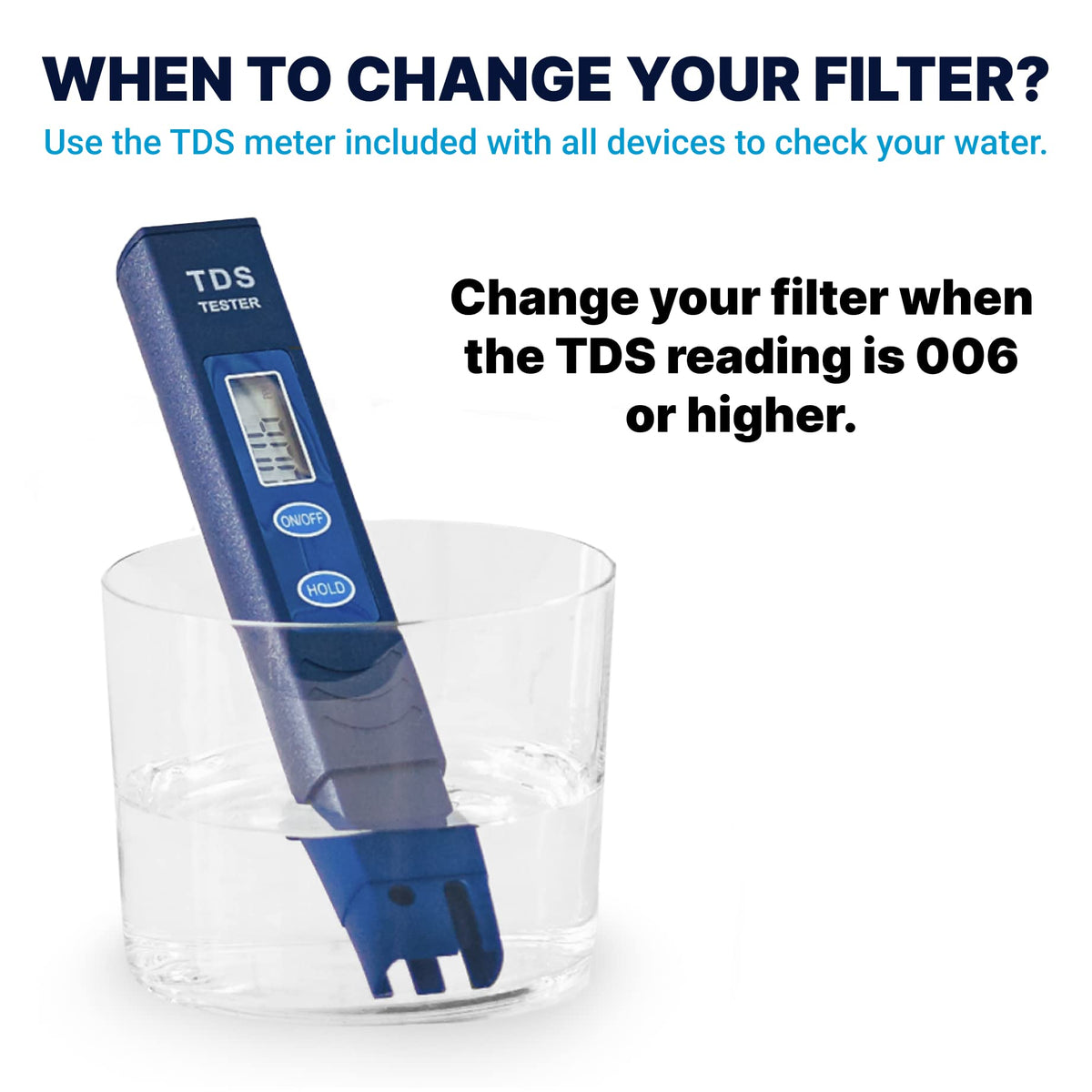 ZeroWater dispenser spout for easy filling and serving.