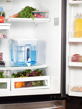 ZeroWater compact kitchen design fits neatly on countertops.