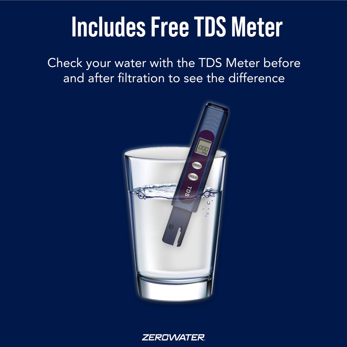 ZeroWater ZR-004 NSF-certified performance supports safer water at home