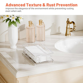 Zhithink kitchen counter napkin holder delivers durable, long-lasting table management.
