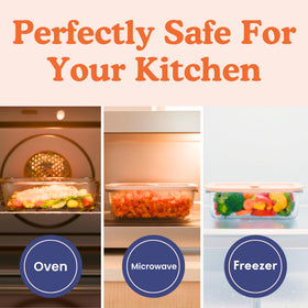 Ziruma borosilicate glass resists temperature shocks during heating.