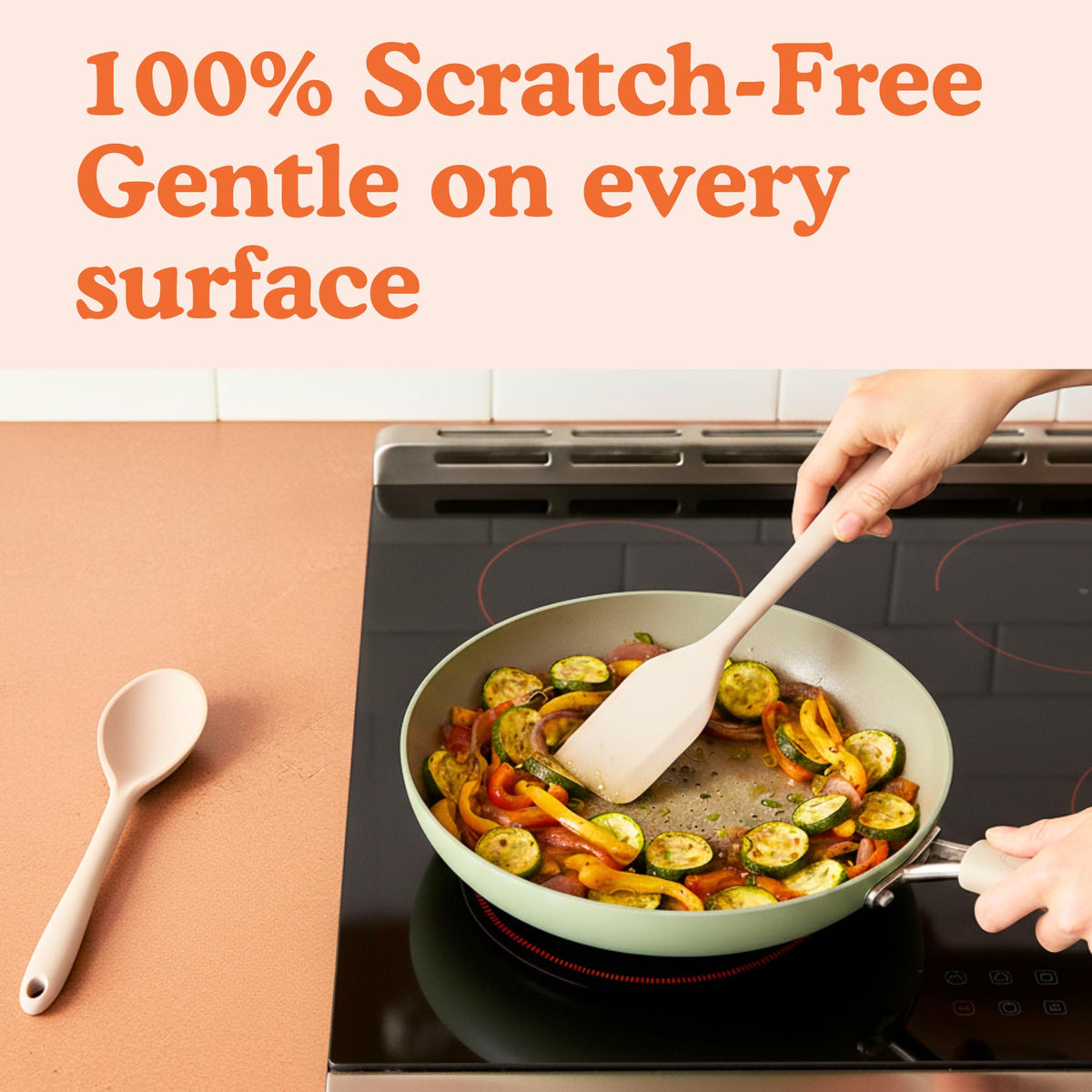 Ziruma dishwasher-safe silicone utensils for easy cleanup.