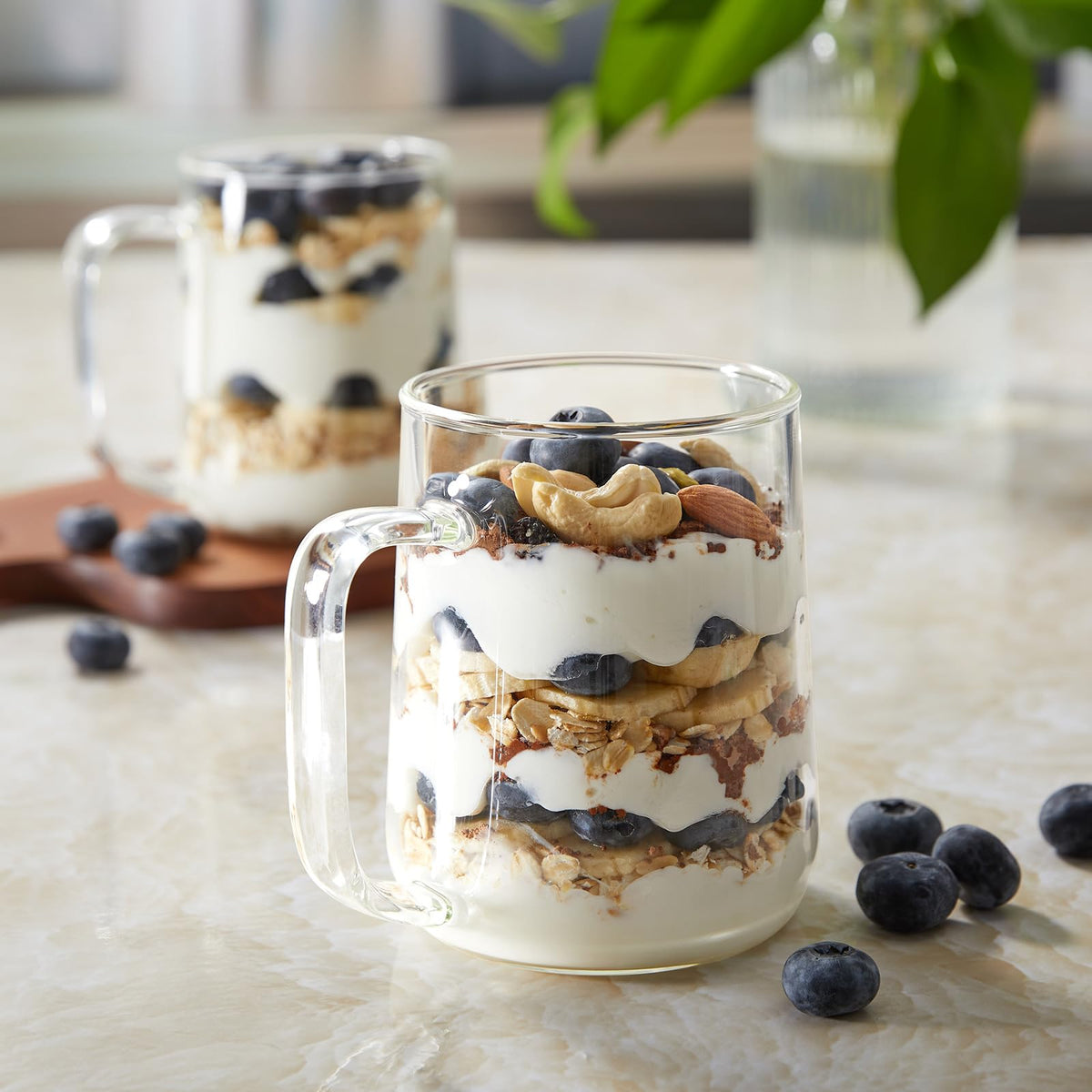ZMZKKLL glass mug dishwasher and microwave safe for easy care