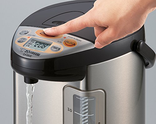 Zojirushi CV-DCC50 quick temp mode reaches target temp quickly