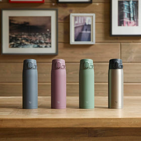 CompactLight body of Zojirushi GoCafe mug ready for everyday carry.