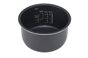 Zojirushi NL-EAC10BA black nonstick inner pan for easy cleaning and even heating