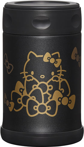 Zojirushi Hello Kitty food jar with durable stainless steel exterior for hot or cold meals