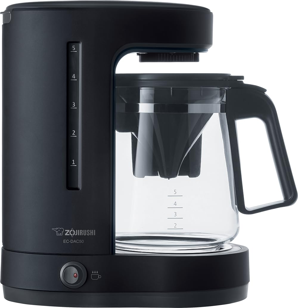 Zojirushi ZUTTO coffee maker brews five cups for daily use