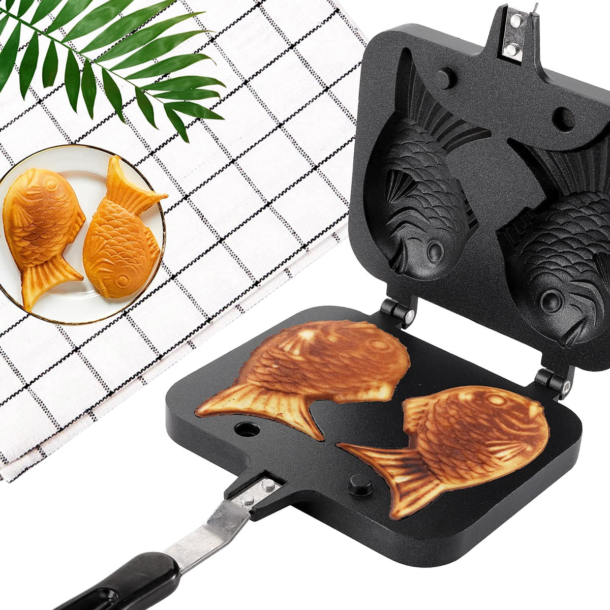 ZOOFOX Taiyaki pan ideal for home bakers and small cafes.