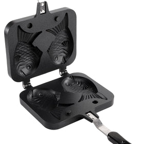 ZOOFOX Taiyaki pan long handle enables safe, comfortable cooking.