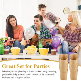 ZORRITA value pack of 50 cups and 200 sticks for events