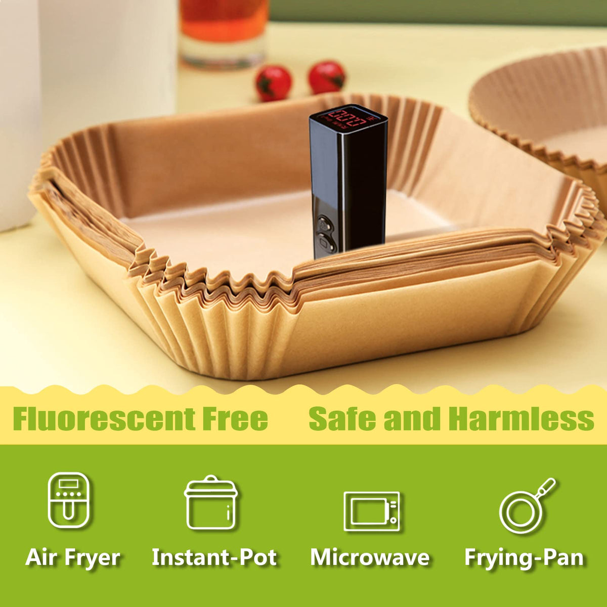 ZOWVAAM waterproof disposable liners prevent leaks during cooking