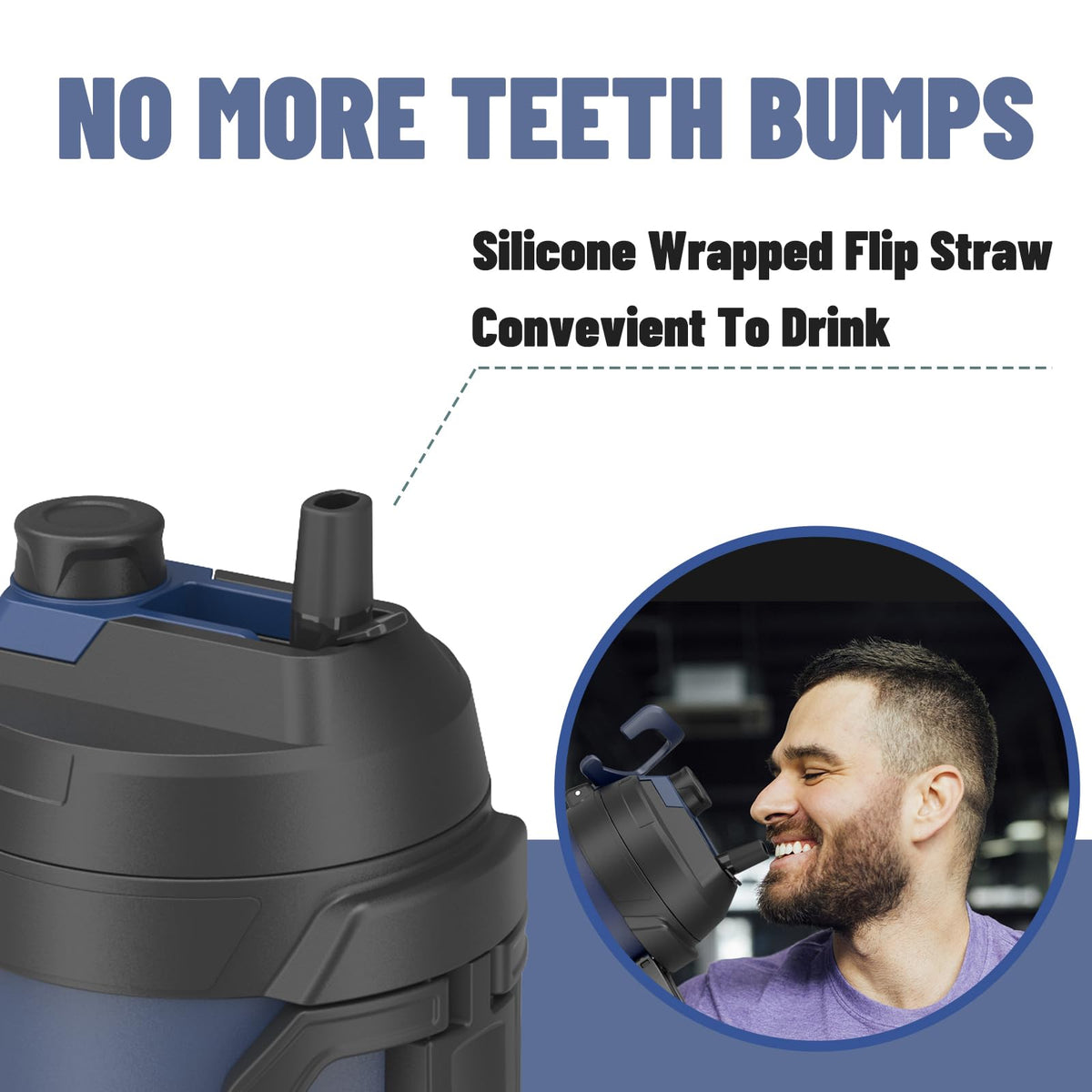 Zukro wide mouth opening for easy cleaning and refilling after activity.