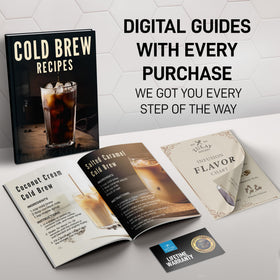 Zulay 304 stainless steel filter prevents grounds from reaching the brew.