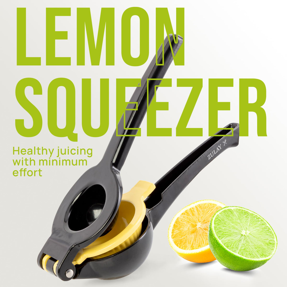 Zulay Kitchen compact black-yellow design suits small countertops and quick beverages.