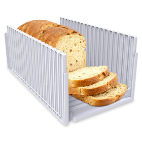 ZULFACY bread slicer foldable design for compact storage and easy at-home slicing.