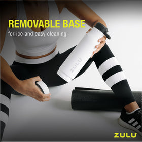 Zulu Ace 24oz bottle durable powder coat withstands rugged use.