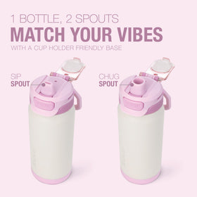 Powerfill Pro 18oz bottle by ZULU is dishwasher-safe for quick cleanup.