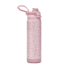 ZULU Powerfill Pro 24oz bottle, front view, keeps hydration stylish on the go.