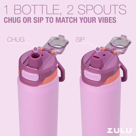 ZULU Powerfill Pro 40oz suits gym, yoga, and daily routines.