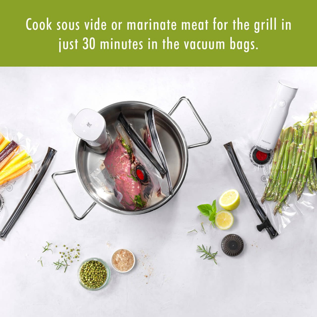 ZWILLING Fresh and Save medium bag supports weekly meal prep and batch cooking
