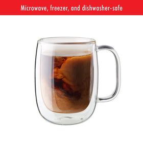 ZWILLING Sorrento Plus hot drinks image highlights temperature stay and cool-to-touch exterior.