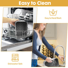 ZXZMZT liners withstand high heat up to 428F for versatile recipes.