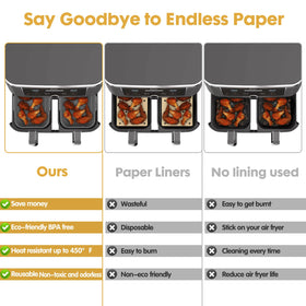ZXZMZT reusable liner pack delivers eco-friendly kitchen convenience.