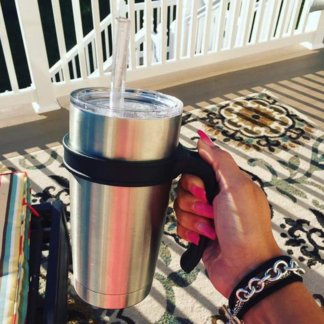 ZYTC 20oz tumbler handle two-pack for multiple cups.