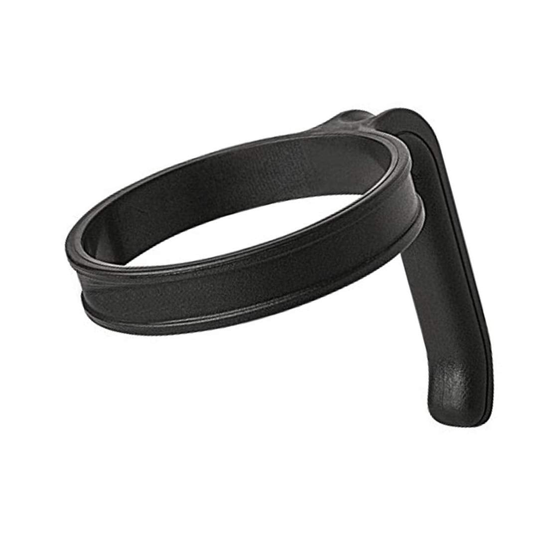 ZYTC anti-slip rubber tumbler handle provides secure grip.